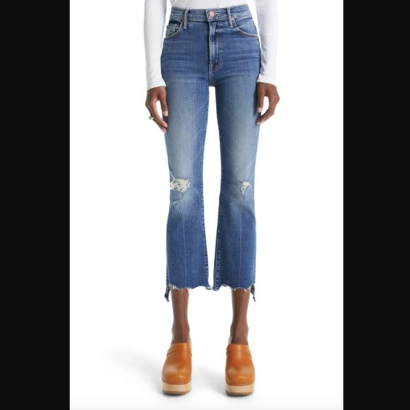 MOTHER | The Insider Crop Step Chew (Dancing on coals) - Picture 1 of 14